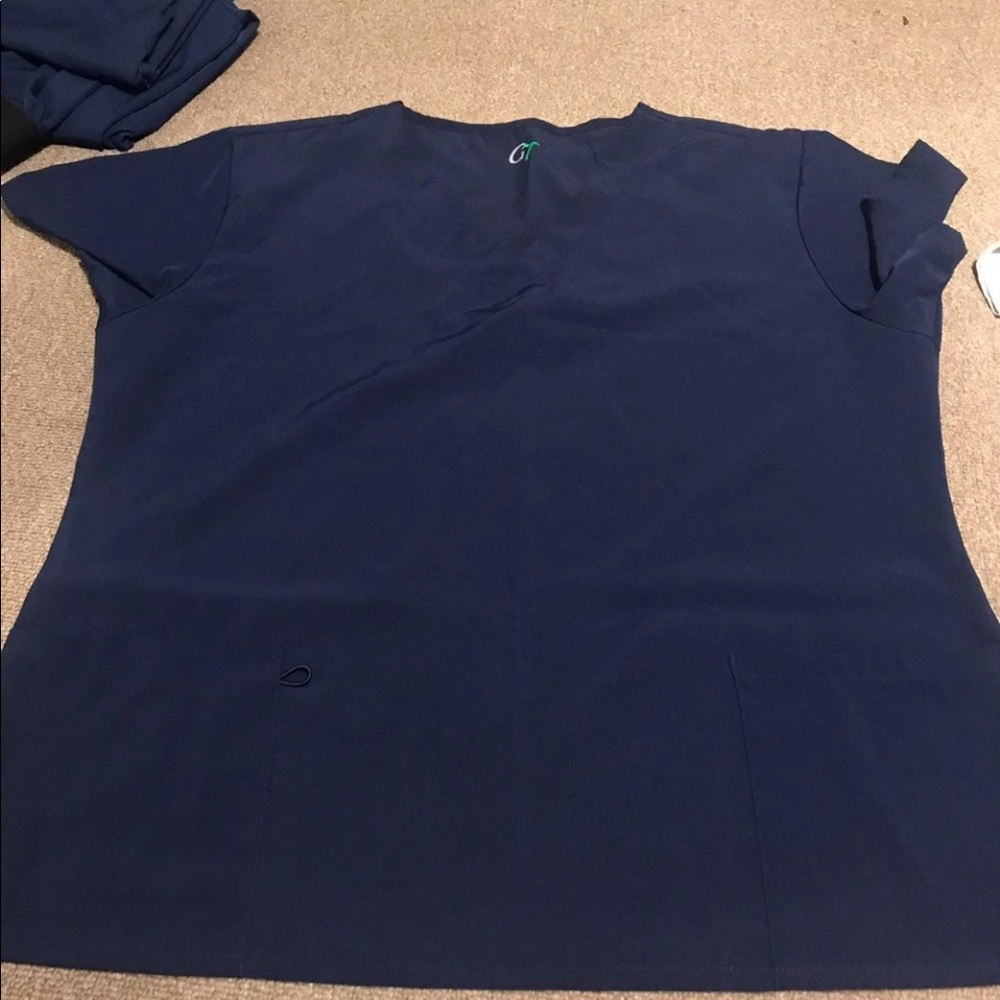 Navy scrub set